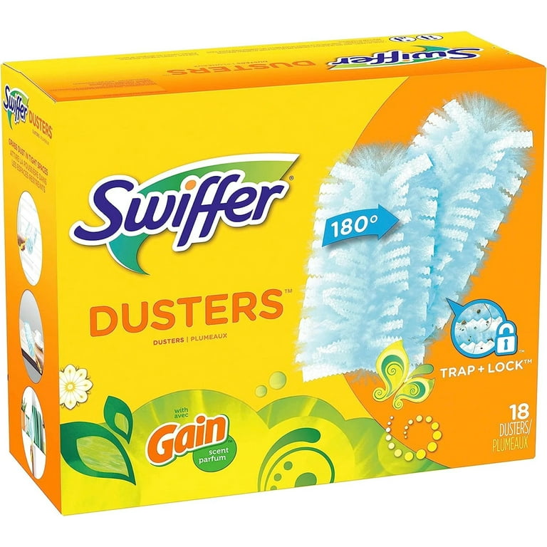 Swiffer Dusters Multi-Surface Duster Refills, with Gain Original Scent, 18  Count