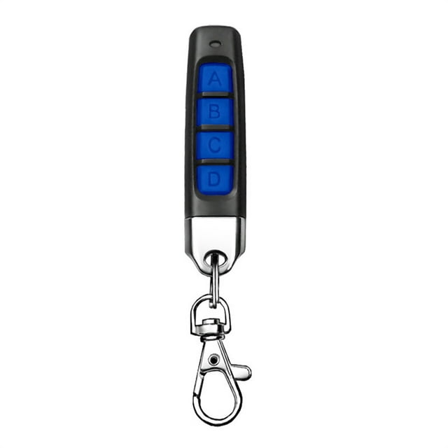 Télécommande 4 Canaux Ouvre-Porte de Garage Télécommande Duplicateur Clonage Code Clé Émetteur Duplicateur Porte-Clés