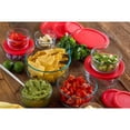 thumbnail image 5 of Pyrex Food Storage Glass Bakeware with Red Lids, 20 Piece, 5 of 5