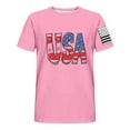 thumbnail image 3 of CYiJun American Flag Shirts for Men USA Patriotic Graphic T shirts 4th of July Memorial Day Tee Tops, 3 of 5