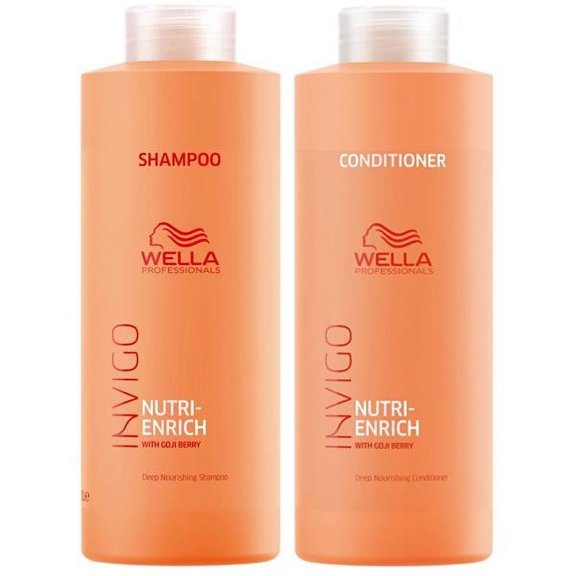 Wella Invigo Nutri-Enrich Shampoo 1L Conditioner 1L