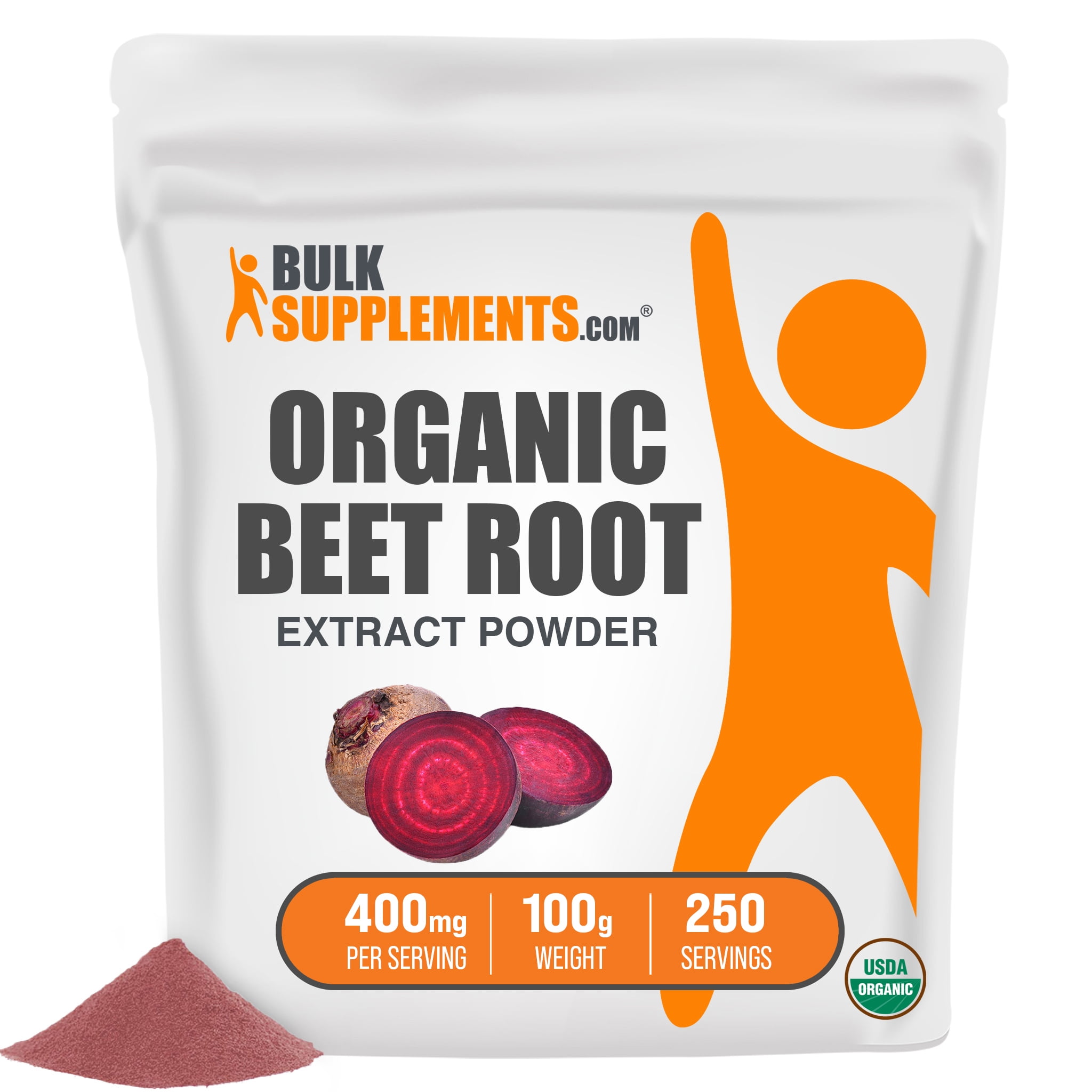 Organic Beet Root Extract Powder, 400mg Supports