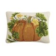 thumbnail image 3 of Peking Handicraft 31ML436C20OB 14 x 20 Po Coussin à Crochet de Citrouille, 3 of 3