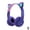Purple, variant on Bluetooth Headphones Over Ear, Cat Ear Luminous Bluetooth Headset, Cute Cat Ear Bluetooth Headphones with Built-in Mic, Foldable Wireless Headset, for Home Office Cellphone