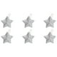 thumbnail image 1 of Fiudx Colgante de Estrella Dorada, Decoración para Árbol de Navidad, Estrellas Brillantes Tridimensionales, Decoración Navideña Versátil, Adorno para Fiesta de Aniversario de Boda, Juego de 6, Fácil, 1 of 2