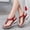 Red, variant on Orthopedic Sandals for Women 2026 Summer Dress Open Toe Arch Support Shoes Wide Waterproof Slip on Non Slip Slippers (Black)