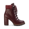 thumbnail image 2 of Sun + Stone Womens Octavia Faux Leather Ankle Combat & Lace-up Boots, 2 of 3