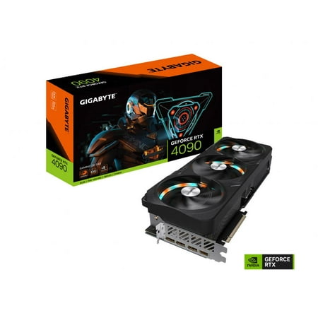 GIGABYTE GeForce RTX 4090 GAMING OC 24G GDDR6X Graphics Card - 3rd Generation RT Cores: Up to 2X ray tracing performance - 4th Generation Tensor Cores: Up to 2X AI performance - 24GB 384-bit GDDR6X...