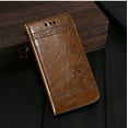 thumbnail image 3 of LEDEX Luxury Leather Magnetic Wallet Case Card Slot Cover Pouch Stand Flip for iPhone 13 Pro Max (Coffee), 3 of 9