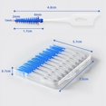 thumbnail image 4 of Interdental Brushes Silicone Toothpicks Teeth Floss Oral Hygiene Teeth Cleaning Soft Bristle Clean Between Teeth Toothbrush, 4 of 20