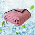 thumbnail image 6 of InsCrazy Cooling Blanket Lightweight and Easy Care Cool Quilt Air Conditioning Blanket on Clearance, 6 of 9