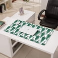 thumbnail image 3 of Long Mouse Pads for Desk,Green Christmas Tree Pattern Desk Mats on Top Of Desks, Desk Mouse Pad Extra Large with 3mm Non-Slip Base and Stitched Edge for Gaming,Office,Work,Home 31.5x15.7in, 3 of 5