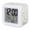 Sage Green, variant on Blue Polka Dot Digital Alarm Clock for Bedrooms, Smart LED Alarm Clock with 7 Color Changing Night Light, Modern Art Abstract Watercolor Dot Silent Wake Up Clocks for Sleep Study Cooking 3.2"x3.2"