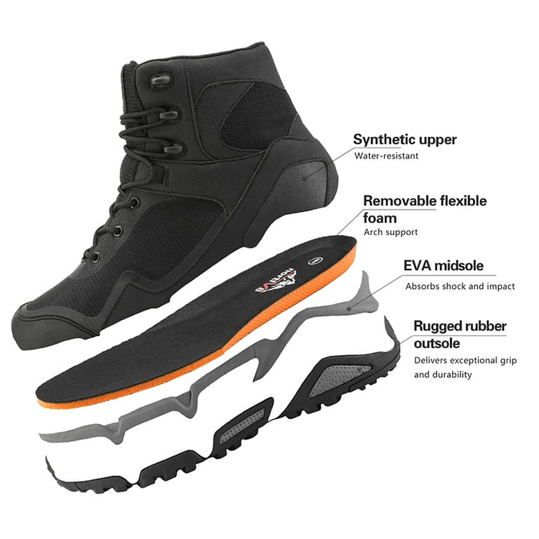 NORTIV8 Men's Waterproof Hiking Boots, JS19005M, Ankle Outdoor
