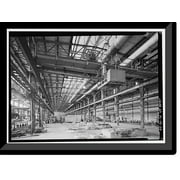 Historic Framed Print, United States Nitrate Plant No. 2, Reservation Road, Muscle Shoals, Muscle Shoals, Colbert County, AL - 26, 17-7/8" x 21-7/8"