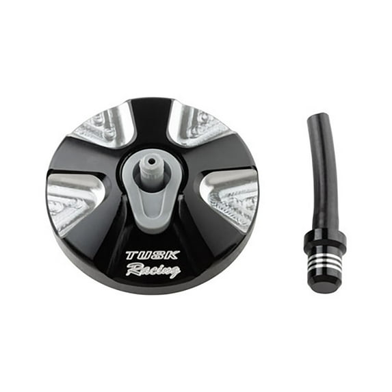 Billet Aluminum Gas Cap Black Compatible With Husqvarna FX 450 2017