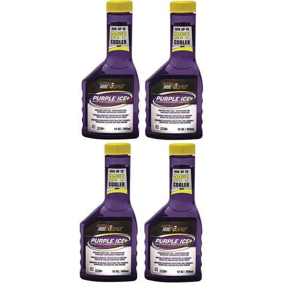 Royal Purple 01600 Purple Ice Radiator Coolant Additive 12 oz. Bottle Pack of 4