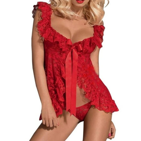 

Women G-string Lingerie Bodydoll Underwear Sleepwear Nightgowns