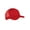 Red, variant on Big Accessories BX010 5-Panel Twill Trucker Cap - Black