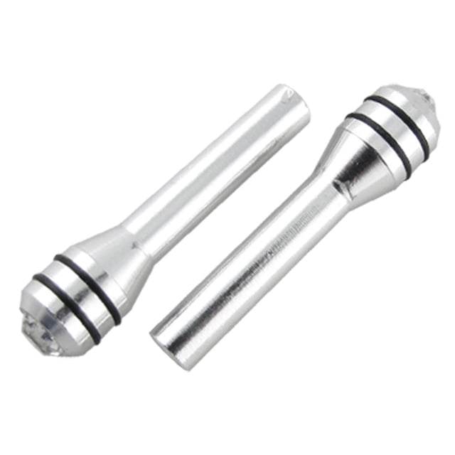 Unique Bargains 2 Pcs Rhinestone Decor Silver Tone Car Automobile Door Lock Pins