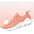 thumbnail image 2 of Flysocks Fashion Sneakers Peach Casual Slip On Rounded Toe Comfortable Sneakers 10.5, 2 of 6