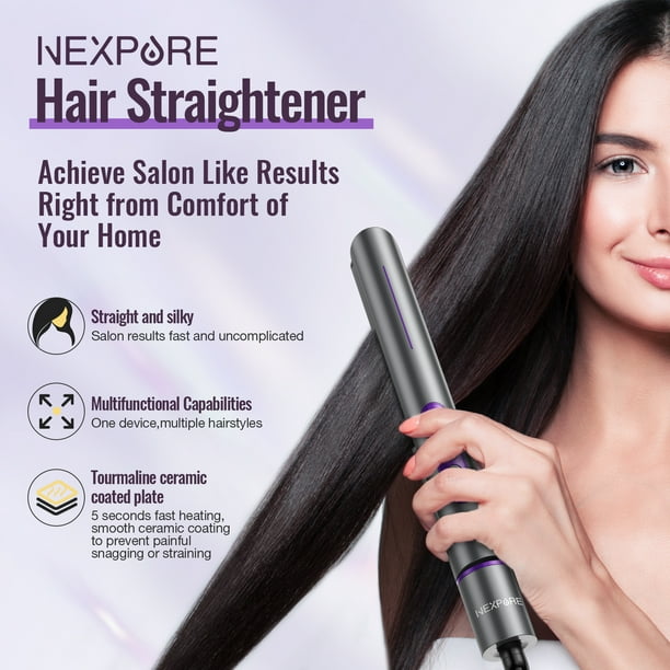 NEXPURE New Upgrade Ionic Flat Iron , Fast Heating Professional