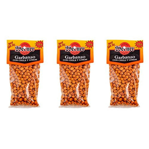 Gourmet Garbanzo Con Chile Y Limon 6 Oz. Bag (Pack of 3) Garbanzo
