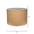 thumbnail image 2 of Jamie Young Co Drum Raffia Shade Large, 2 of 3