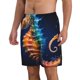 thumbnail image 2 of Fotbe Yellow Fish Seahorse Trajes de Baño Estampados para Hombre, Shorts de Verano de Secado Rápido, Ropa de Playa, Bañadores-X-Large, 2 of 6