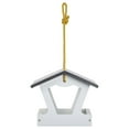 thumbnail image 5 of Birds Choice Modern Farmhouse Fly-Thru Hanging Bird Feeder, Black/White, 5 of 7