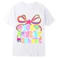 thumbnail image 3 of Gzbliryd White T Shirts Relaxed Fit Back To School Clothes Summer T Shirts for Teens Summer Clothes for Teens (White,6-7 Years), 3 of 3