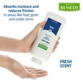 thumbnail image 2 of Medline Remedy Essentials Cornstarch Powder, Fresh Scent (14 oz Bottle), 12 Count, Talc Free, Absorbs Sweat, Soothes, Reduces Friction & Chafing, 2 of 6