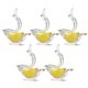 thumbnail image 1 of 5pcs Lemon Juicer Clip Acrylic Manual Lemon Slice Squeezer Convenient Transparent Fruit Juicer For Home f26, 1 of 3