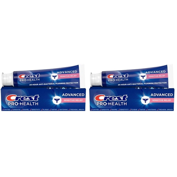 Pasta dental Crest Pro-Health Advanced Sensitive 145 ml, paquete de 2