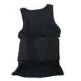 thumbnail image 3 of 2X Men's Rib Protector Padded Vest Compression Shirt Training Vest with 3-Pad for Football Soccer L, 3 of 7