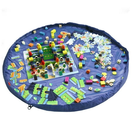 60 Childrens Floor Play Mat In Portable Shoulder Bag Toddlers Kids