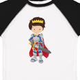 thumbnail image 4 of Inktastic Boy Prince, Knight In Shining Armor, Brown Hair Boys Toddler T-Shirt, 4 of 5