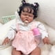 thumbnail image 5 of Muñeca Reborn Angelbaby Black Girl, 60 cm, silicona suave, 5 of 6