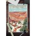 thumbnail image 2 of Canyonlands National Park, Utah, Oil Painting (12x18 Wall Art Poster, Room Decor), 2 of 3