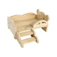 thumbnail image 2 of Guinea Pig Bed Playing Sleep Hiding with 2 Ladders Habitat for Small Pets Ferret Small Bear, 2 of 9