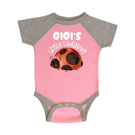 

Inktastic Gigi s Little Ladybug Gift Baby Boy or Baby Girl Bodysuit