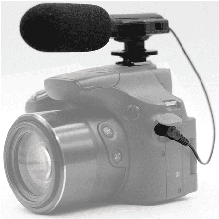 Vivitar Universal Mini Microphone MIC-403 for Canon Rebel T6i Digital SLR Camera External