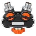 thumbnail image 4 of Adaptador de Manguera de 2 vías, Conector de Manguera de jardín, Conector de Agua del Grifo agrícola, Flujo de Agua controlable, Adecuado para riego e irrigación Amonsee NO, 4 of 6