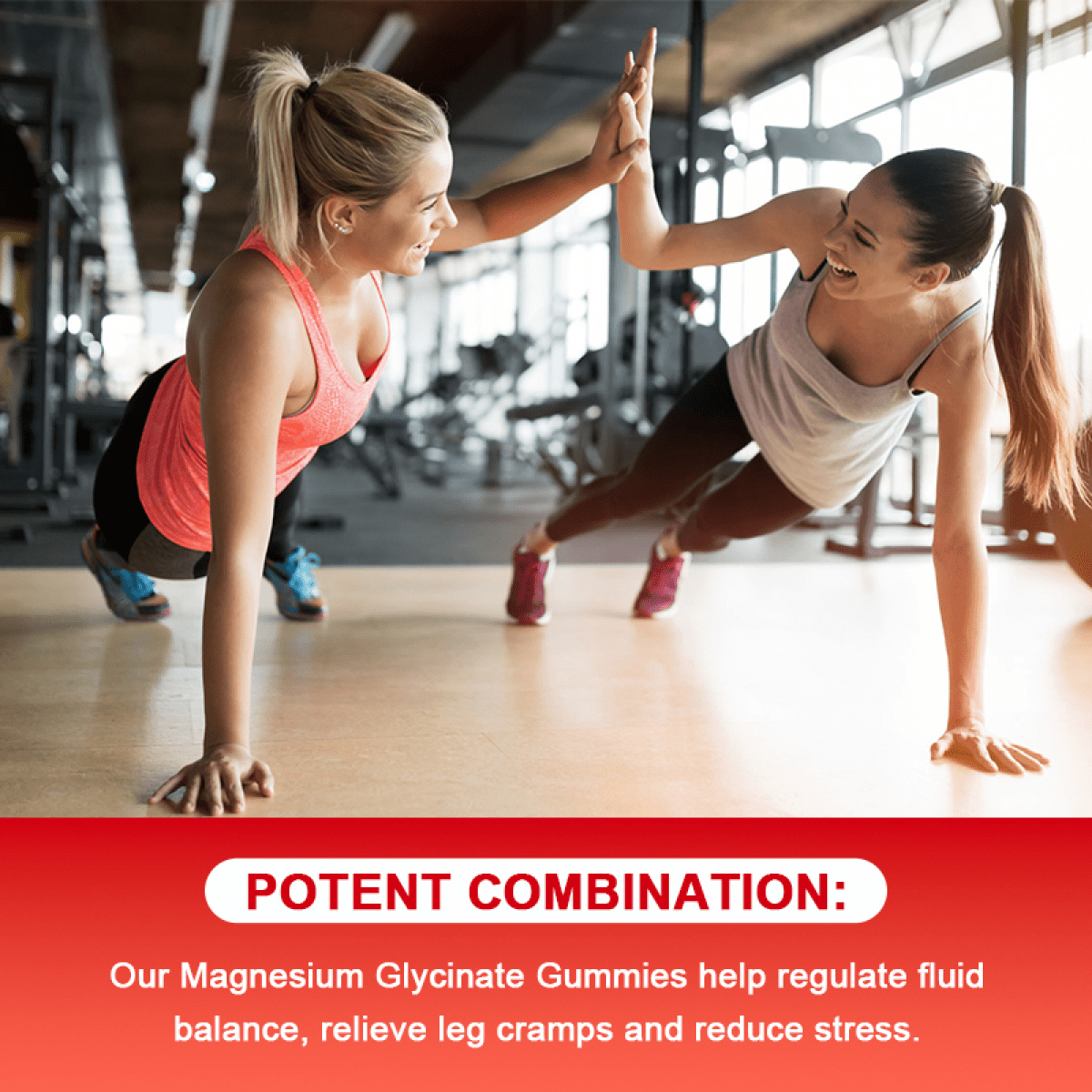 (2 Pack) Magnesium Glycinate Gummies 500mg - Magnesium Supplement for Calm Mood, Stress Relief & Heart Health - Gluten Free & Vegan - 120 Gummies