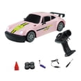thumbnail image 2 of Vehículo de juguete 4x4 con control remoto, juego de coches para niños, regalo de cumpleaños rosa, 2 of 9