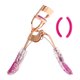thumbnail image 1 of Rizador de pestañas con mango en forma de corazón para mujeres, 1 Pcs, para viajes de negocios, acero al carbono, PS, rosa, tono dorado rosa, 1 of 3