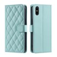 thumbnail image 2 of Feishell Crossbody Wallet Case for iPhone XS Max,with Detachable Wrist & Shoulder Strap,Luxury PU Leather Magnetic Clasp Card Holder Purse Flip Kickstand Phone Case for Women Men,Mint, 2 of 8