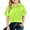 Fluorescent Green#028, variant on LTTVQM Junior Girls Polo Uniform Shirts School Black Short Sleeve Uniform Top Casual Button Down Uniform Shirts 2025 New with Collar Golf Polo Shirts Lightweight Blouse Black 11-12 Years