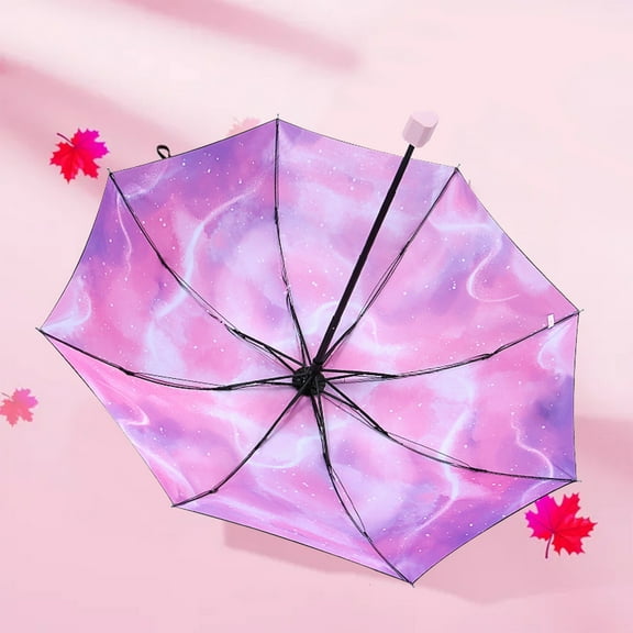 Herrnalise Romantic Travel Umbrella Windproof Umbrella 99% Foldable Portable Umbrella Men & Women Umbrellas 8- Umbrella Stand Factory Outlet umbrella