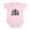 Petal Pink, variant on CafePress - How I Roll (Tractor Trailer) Infant Bodysuit - Baby Light Bodysuit, Size Newborn - 24 Months